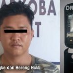 Simpan Sabu Dalam HP, TKS Pemadam Kebakaran Digulung Tim Walet Polres Lahat
