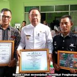 Cik Ujang. SH Apresiasi Lahat Raih Penghargaan Bina Kelompok Tani Terbaik Tingkat Nasional