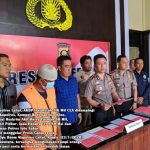 Setengah Milyar Lebih Dana Desa Dihamburkan, Oknum Kades Masuk Penjara Polres Lahat