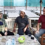 HM. Sidkon Djampi, SH, Tinjau ‘Green House’ Tempat Praktek Para Santri Al Mu’minin