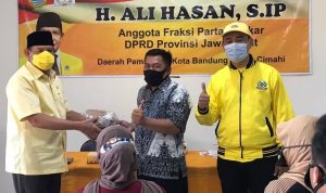 Kegiatan Reses, H. Ali Hasan Ingatkan Masyarakat Agar Tetap Disiplin Patuhi Protokol Kesehatan