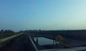 Ruas Jalan Tol Kayuagung-Palembang Rusak dan Berlubang