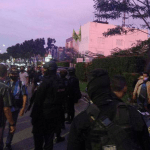 Bentrok Ormas di Tangsel, Brimob Bersenjata Lakukan Penyekatan