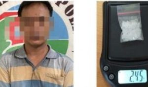 Petani Martapura Kedapatan Bawa Sabu