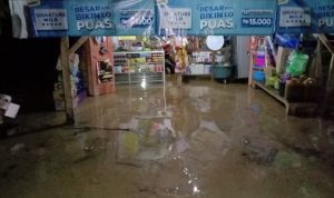 Sungai Ciseel Meluap, Rumah  dan 14 hektar Sawah di Ciamis Terendam