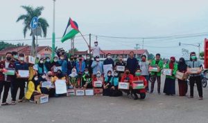 Peduli Palestina, Pers dan Organisasi Pemuda Pali Berhasil Kumpulkan Dana Rp. 25.595.000
