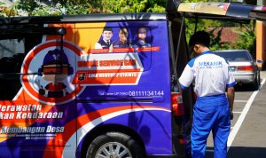 Dedi Supandi Resmikan Peluncuran Mobile Service Car di SMKN 2 Ciamis