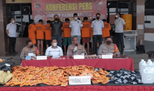 Produksi Home Industry Tembakau Sintetis Diringkus Polisi