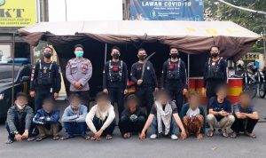 Livestreaming Tenteng Sajam, Geng Motor Ini Diciduk Pemburu Preman