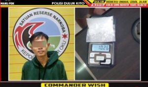Menyamar, Polisi Tangkap Penjual Sabu di Kabupaten OKU