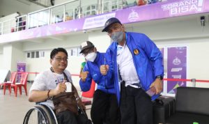 Komisi V DPRD Jabar Hadiri dan Dukung Langsung Kontingen Peparnas