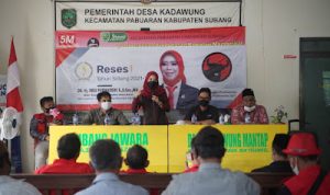 Reses, Ineu Purwadewi Serap Aspirasi Warga Pabuaran Subang