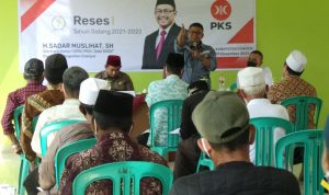 Sadar Muslihat Dengarkan Aspirasi Petani Desa Susukan Cianjur