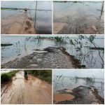 Akses Jalan Di Desa Tapus Menuju Pulau layang Sampai Ke Desa Tanjung Aur Rusak Parah