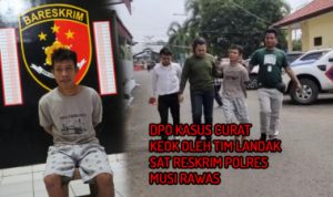DPO Kasus Curat Ditangkap Tim Landak Musi Rawas