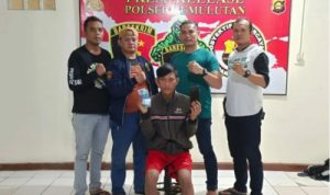 Naas, 8 Orang Pencuri Hadang Mobil Pick Up di Pemulutan