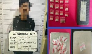 Polres Lahat Sita 22 Paket Sabu dan Satu Butir Ekstasi