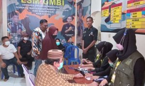 Baksos Pengobatan Gratis Oleh GMBI dan Klinik Mahmer Medika di Banjarsari Ciamis