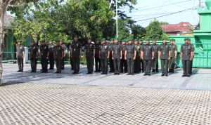 Peringati Hari Juang TNI AD KE 77, Kodim 0402/OKI Ziarah ke Taman Makam Pahlawan