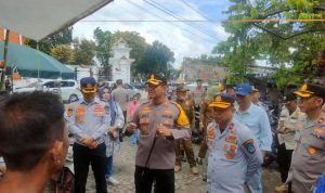 Tradisi Lebaran di OKI Ramai Pengunjung, Personil Gabungan Intensifkan Pengamanan dan himbauan keselamatan