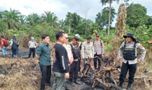 Tim Gabungan Polres Muba Tutup Ratusan Sumur Ilegal