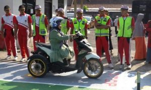 Tak Sulit, Ini Lintasan Baru Ujian Praktik SIM C