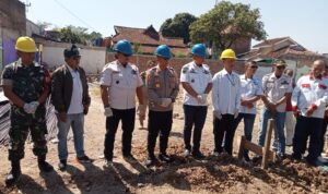 Pengembangan Pembangunan dan Peletakan Batu Pertama Pasar Desa Sangkan Hurip