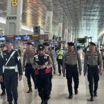 Ciptakan Rasa Aman Masyarakat, TNI-Polri Sisir Terminal 3 Bandara Soetta