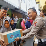 HUT Lantas Ke-69, Korlantas Polri Bakti Sosial di Jembatan Lima Tambora