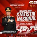 Mabes Polri Ucapkan Selamat Hari Statistik Nasional ke-64