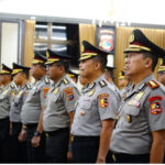 Kapolri Pimpin Upacara Kenaikan Pangkat untuk 10.548 Perwira Polri