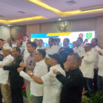 Ketua Plt PWI Provinsi Jawa Barat Danang Donoroso Kukuhkan Ketua Plt PWI Kabupaten/ Kota Se-Jabar.