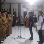 Pelantikan Perangkat Desa Sindanghayu Ciamis Berlangsung Khidmat Meski Digelar Malam Hari