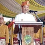 Sedekah Dusun Marga Abab di PALI, Bupati Dianugerahi Gelar Adat