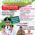 Pemutihan Pajak Kendaraan Bermotor diperpanjang hingga 30 September 2025.