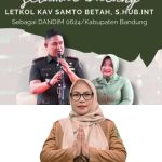 Kepala BKAD Sampaikan Ucapan Selamat Kepada Letkol Kavelri Samto Betah,.S. HUB,. INT. Menjadi Dandim 0624 Kabupaten Bandung.