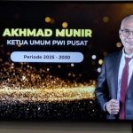 Akhmad Munir Ketua PWI Pusat, Umumkan Susunan Pengurus Lengkap PWI Pusat 2025–2030.