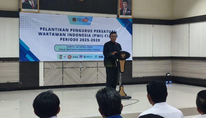 Bupati Ciamis Minta PWI Jaga Marwah Organisasi dan Tingkatkan Profesionalisme Jurnalis