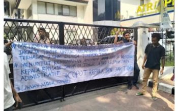 Aksi Demo di ATR/BPN Jaktim, Mahasiswa Desak Penindakan Dugaan Mafia Tanah