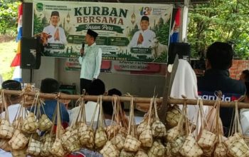 Wujud Kebersamaan, Bupati PALI Kurban Sapi untuk Insan Pers
