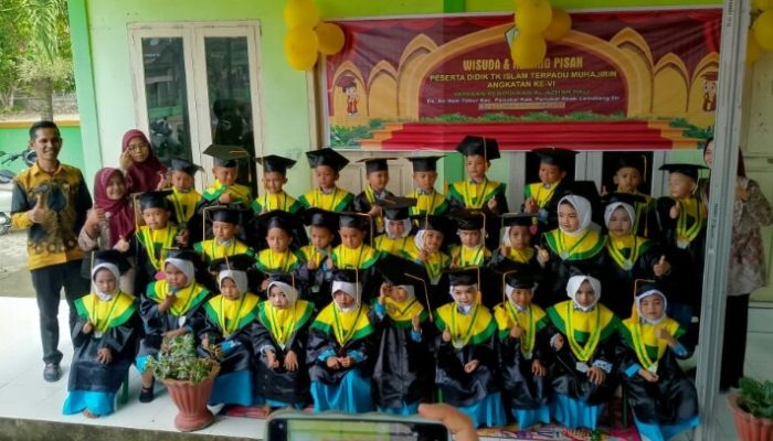 TK Islam Terpadu Muhajirin PALI Gelar Wisuda dan Kenang Pisah Angkatan VI