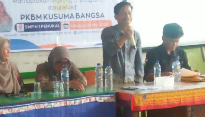 Peringati Hardiknas, PKBM Kusuma Bangsa PALI Gelar Sosialisasi Anti Bullying