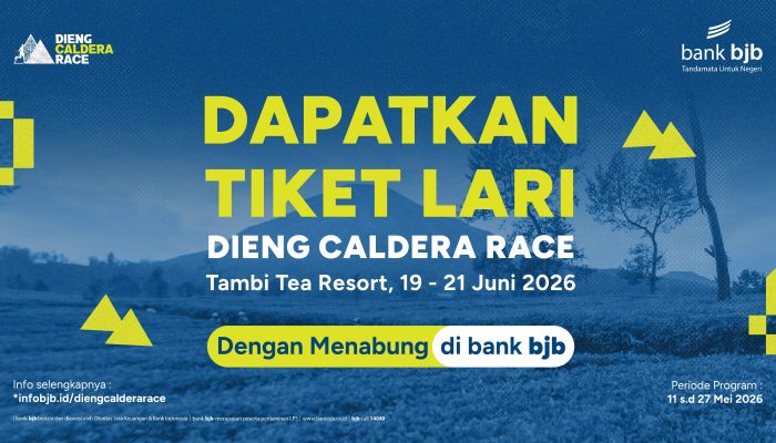 bank bjb Perkuat Sport Tourism Melalui Program Slot Eksklusif Dieng Caldera Race 2026
