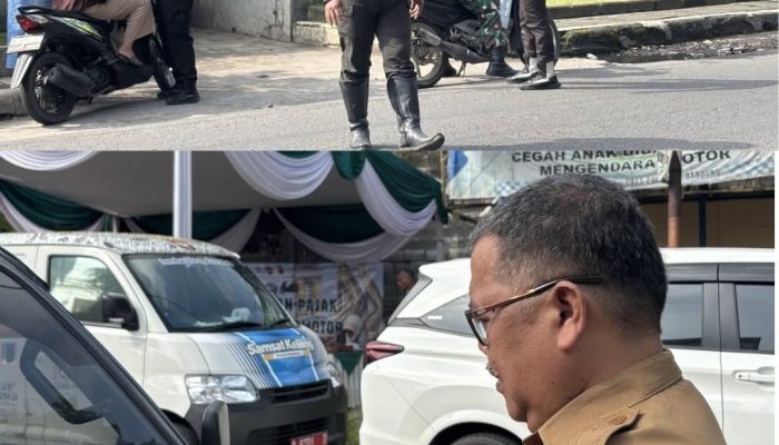 Bapenda Kabupaten Bandung Gelar OPSGAB Di Kawasan PT Venamon Kecamatan Katapang.