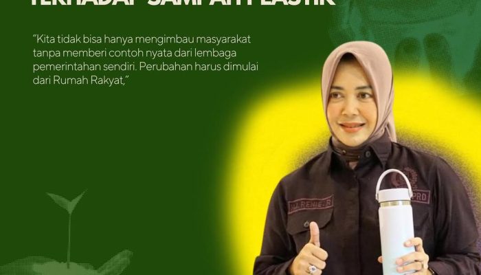 Kurangi Sampah Plastik,  Ketua DPRD Kabupaten Bandung Gagas Gerakan Parlemen Bawa Tumbler.