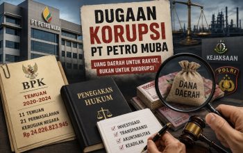 Ruri Jumar Saef Soroti Dugaan Korupsi PT Petro Muba, Desak Penegakan Hukum Tegas