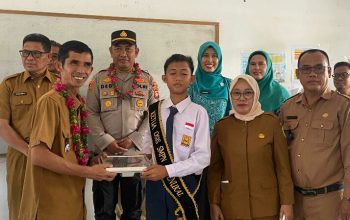 Camat Penukal Hadiri Peresmian Program MBG di SMPN 7 Air Itam Timur